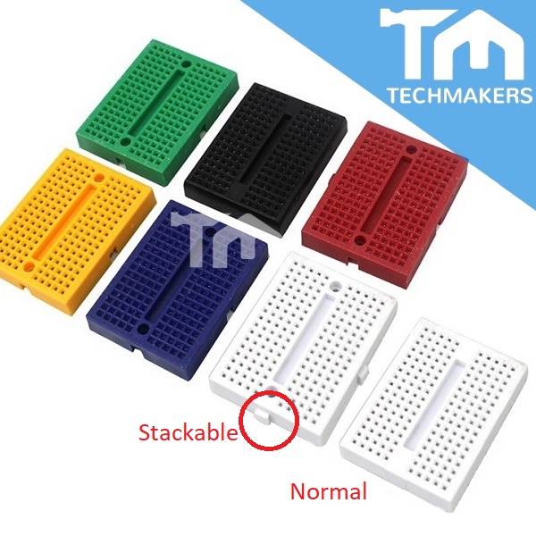 Mini Breadboard SYB-170 - Base Per Prototipi Senza Saldatura, 170 Fori, 35x47mm - Verde - Foto 8
