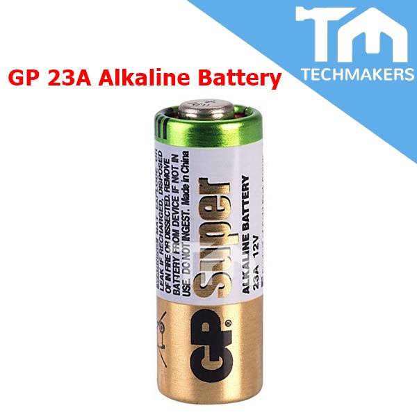 1 pc of Genuine ORIGINAL GP Battery 27A 23A Super Alkaline 12V for