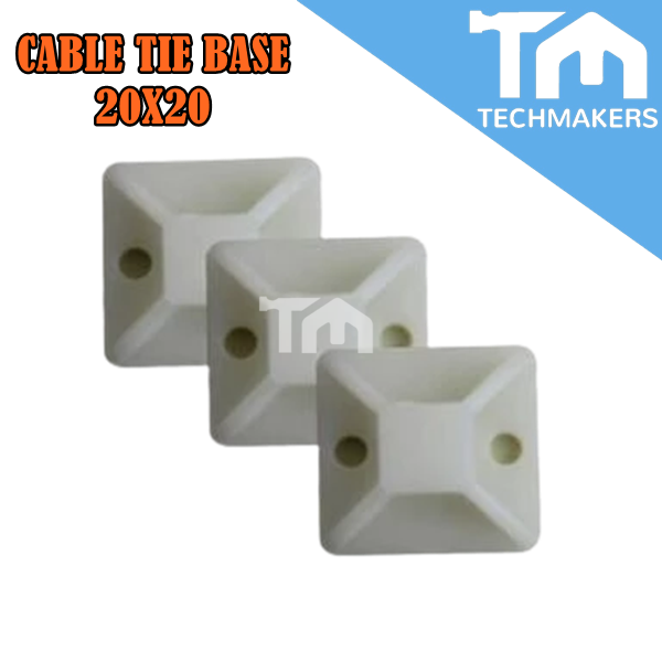 Cable Tie Base / Cable Tie Stand Sticking Mounting Base SelfAdhensive