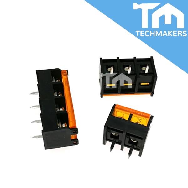 HB9500 2P 10P PCB Barrier Terminal Block With Cover 300V 30A 9.5mm Pitch Protection HB 9500