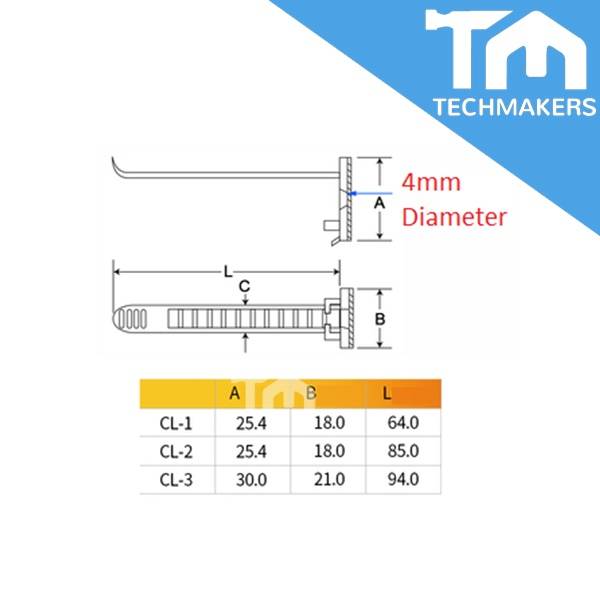 Adjustable SelfAdhesive Nylon Cable Tie mounts Cable Straps with