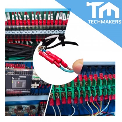 480Pcs Terminals Connector Spade Set Assorted Insulated Wiring Terminal