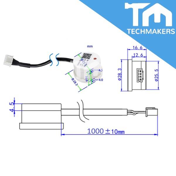 XKC-Y25-NPN (5V-12V) Non-Contact Liquid Level Switch Stick Type Durable ...