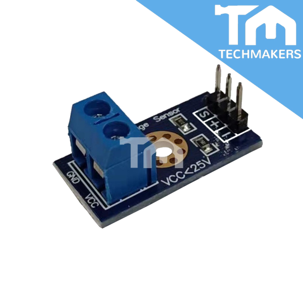 [BEST] Voltage Sensor Module 25V for Arduino IoT Raspberry Nodemcu