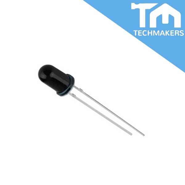 5mm IR Infrared Emitter/Receiver Diode 940nm 940 LED Techmakers