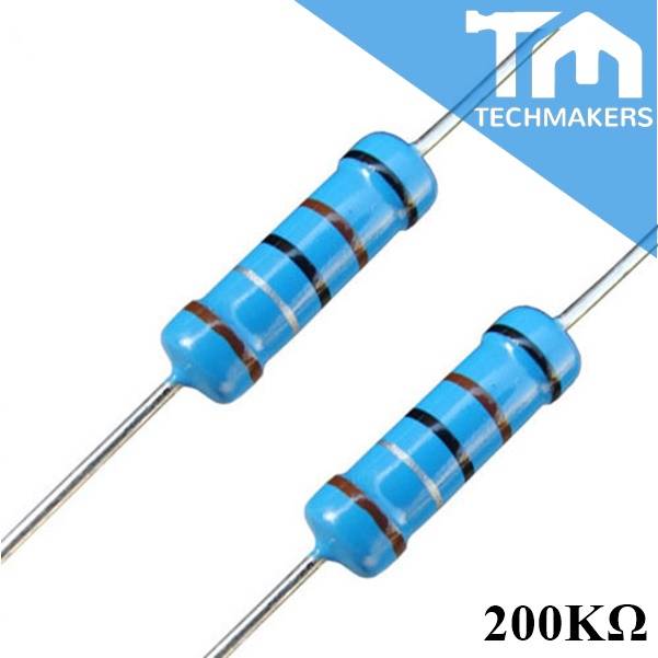 20 Pcs. 2K Ω Ohm Metal Film Resistor