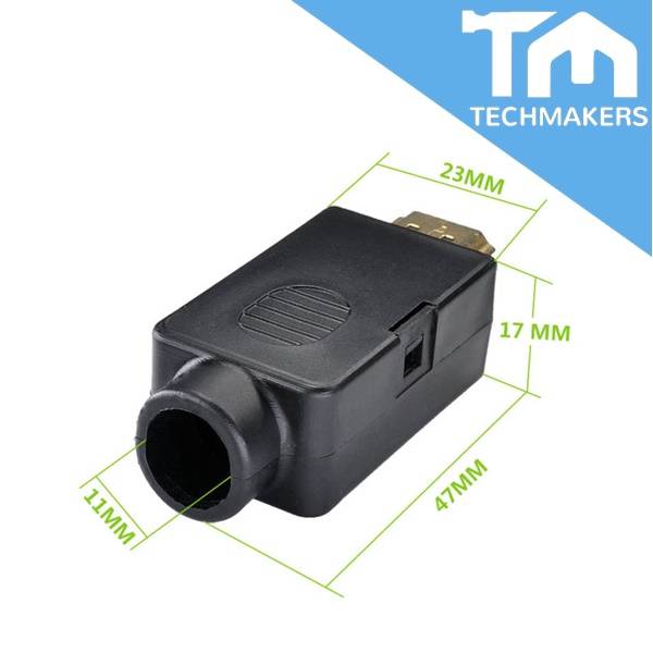 HDMI 9 Pin Solderless Port Connector Repair Kit