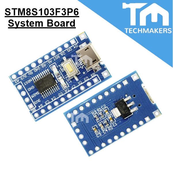 STM8S103F3P6 8-Bit System Board STM STM8S STM8 Development Board ...